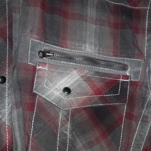 ⭐INC International Concepts Grey Red Size XXL⭐ - Picture 2 of 8